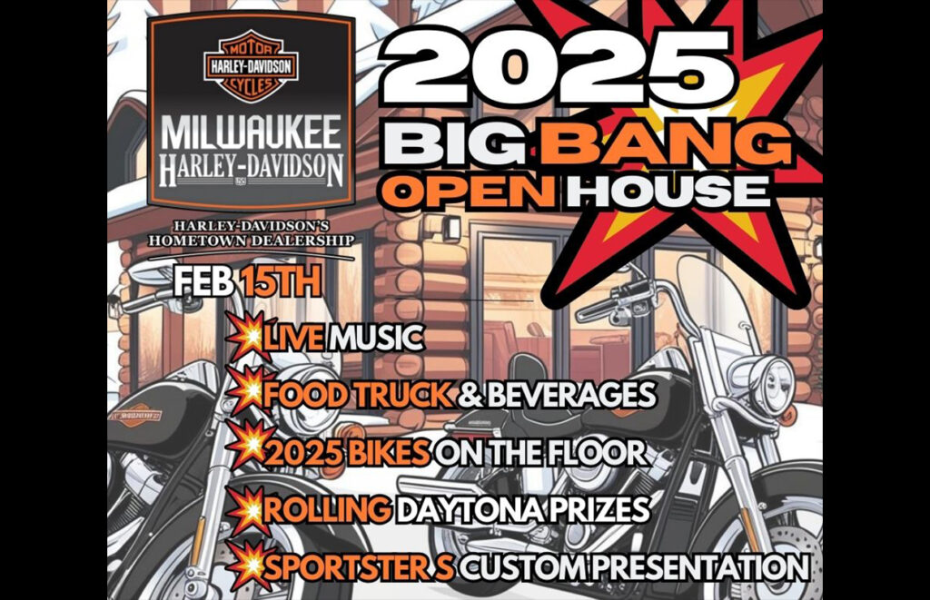 Kick off 2025 with a BANG at Milwaukee Harley-Davidson!
