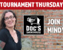 Join Mindy for Tournament Thursday at Doc's Commerce Smokehouse
