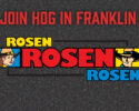 Meet the HOG at the Rosen once a year Tent Sale!