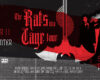 Promotional poster for a rock concert featuring The Smashing Pumpkins at Kohl Center on October 11, with a gothic red and black design and the tour title in ornate lettering.